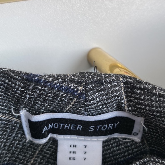 Plaid women’s pantsuit, by Another story - Picture 3 of 4